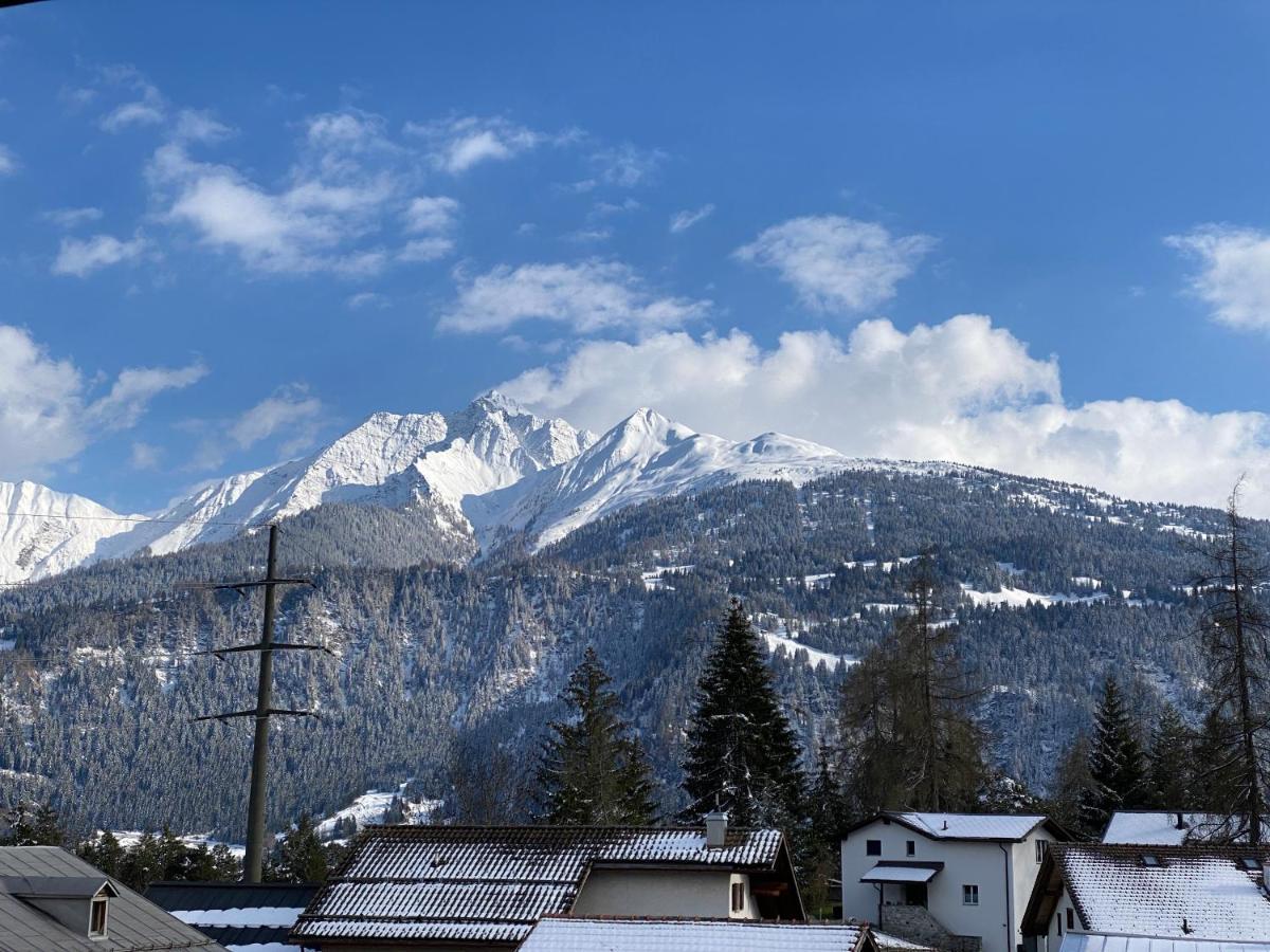 Moderne Ferienwohnung In Laax - Modern Apartment In Лаакс Екстериор снимка