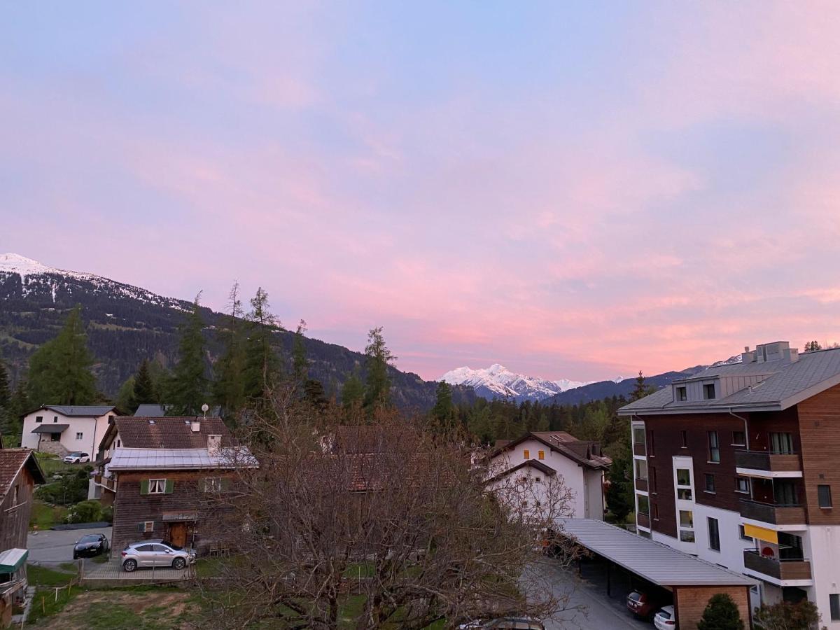 Moderne Ferienwohnung In Laax - Modern Apartment In Лаакс Екстериор снимка